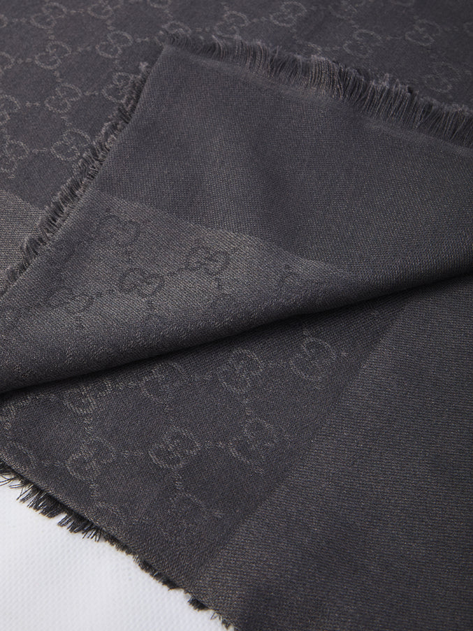 Gucci Gg Jacquard Scarf