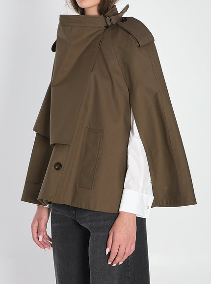 Burberry Juniper Cotton Cape