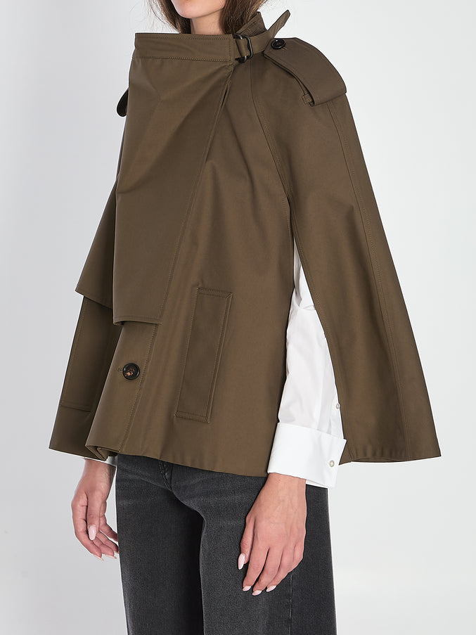 Burberry Juniper Cotton Cape