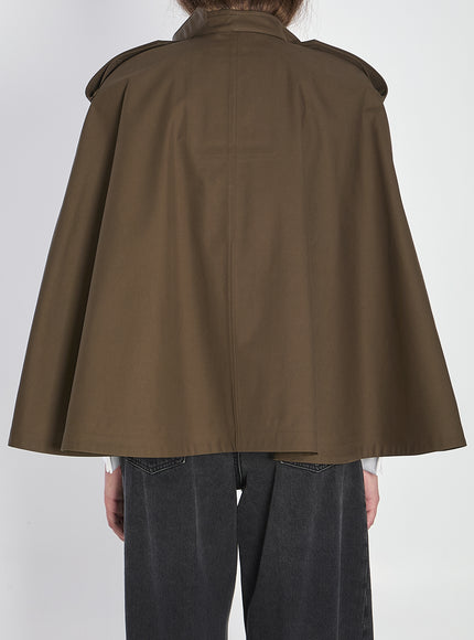 Burberry Juniper Cotton Cape
