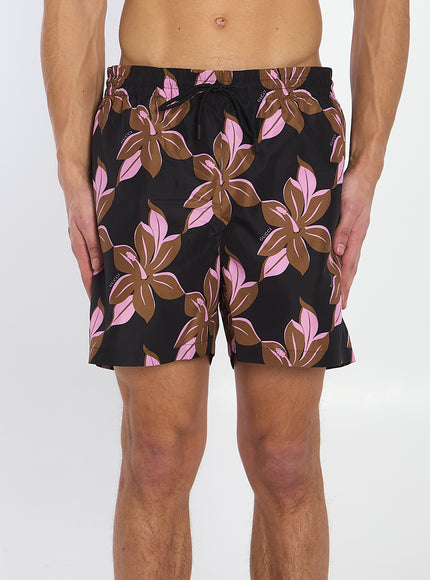 Gucci Infinity Print Swimsuit Multicolor