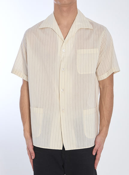 Maison Margiela Striped Shirt White