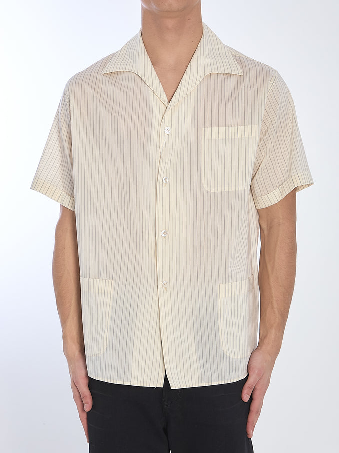 Maison Margiela Striped Shirt White