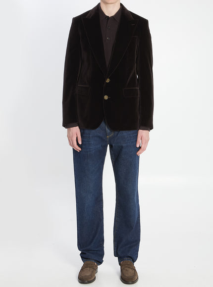 Dolce & Gabbana Single-breasted Sicilia Light Jacket In Cotton