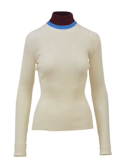 Calvin Klein 205w39nyc White Turtleneck White