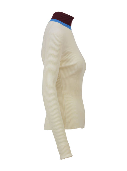 Calvin Klein 205w39nyc White Turtleneck