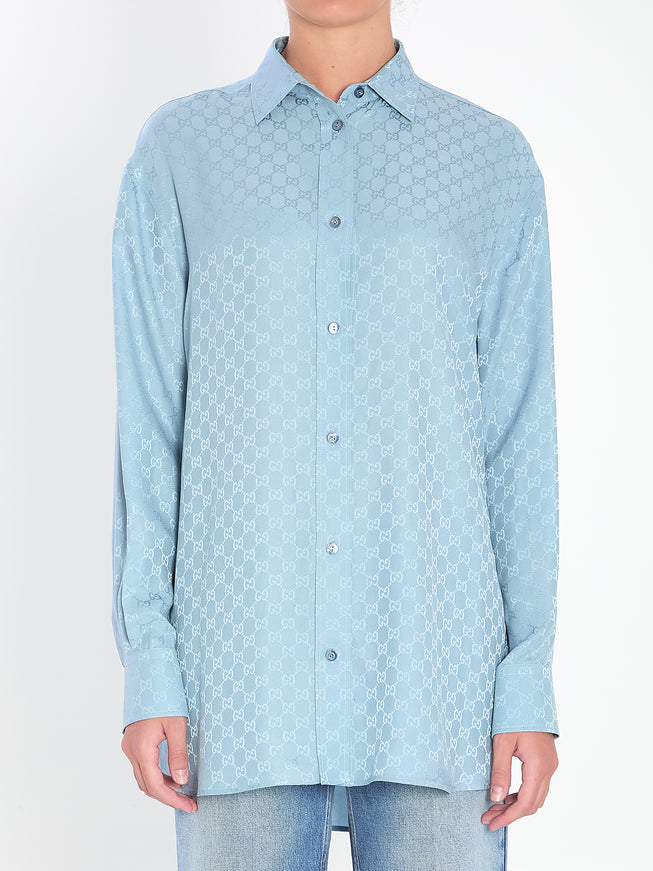 Gucci Shirts Light Blue Light Blue