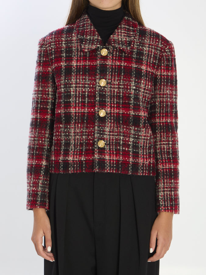 Celine Charlotte Wool Jacket Red