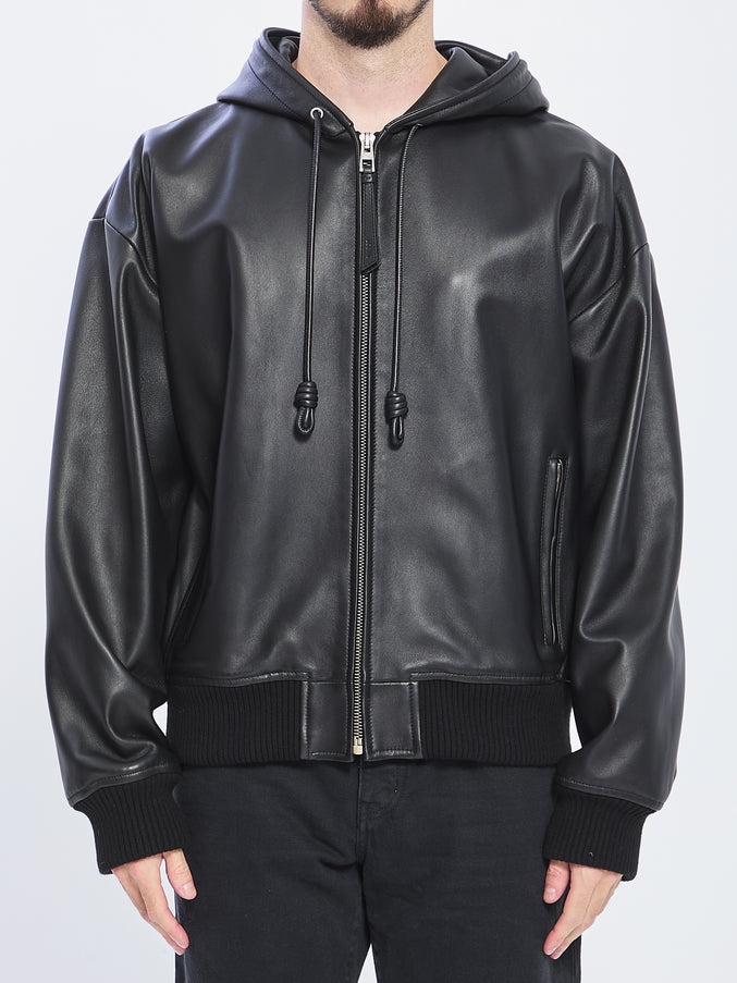 Loewe Lambskin Nappa Jacket Black