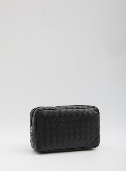 Bottega Veneta Intrecciato Clutch With Wrist Strap