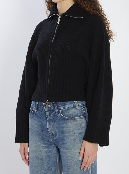 The Attico Zip-up Cardigan