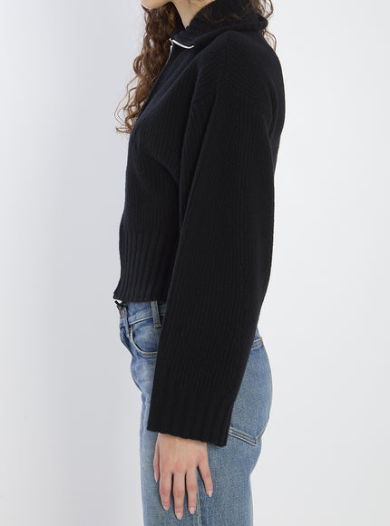 The Attico Zip-up Cardigan