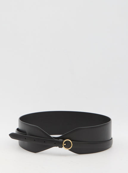 Alaia Wide Belt Black