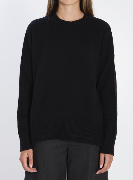 Allude Cashmere Sweater Black
