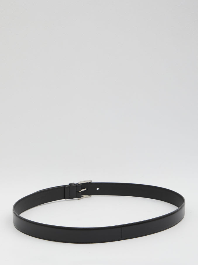 Saint Laurent Belt With Square Buckle