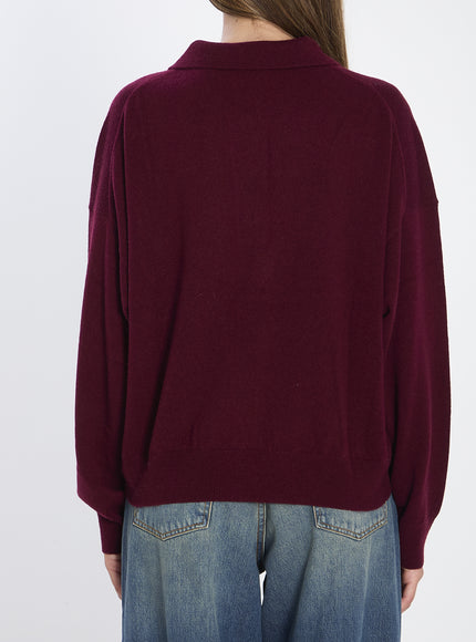 Allude Wool And Cashmere Polo Shirt