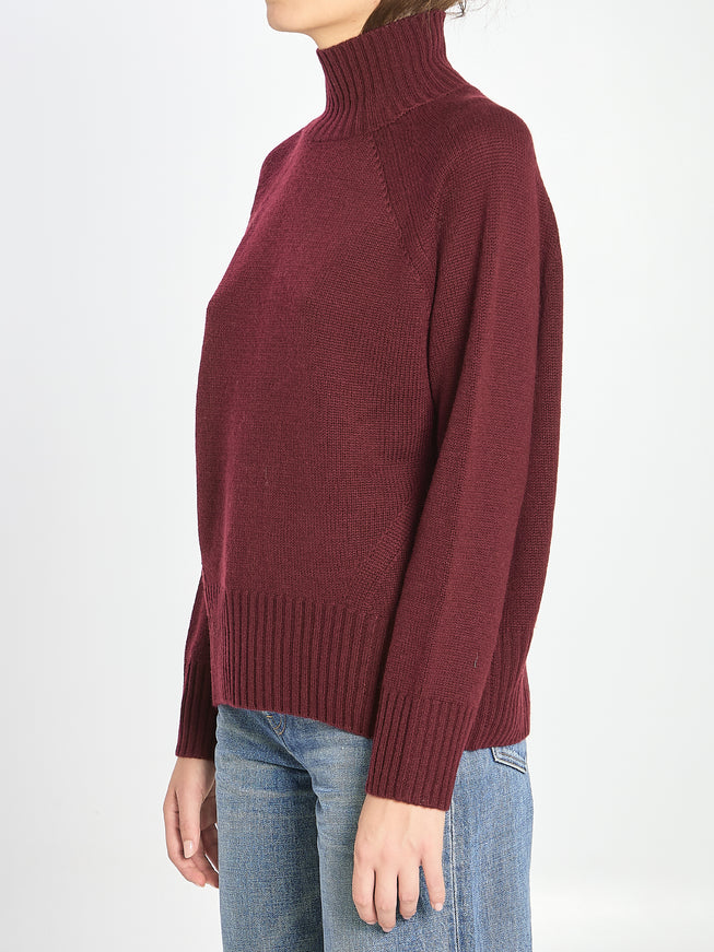 Allude Turtleneck In Wool And Cashmere
