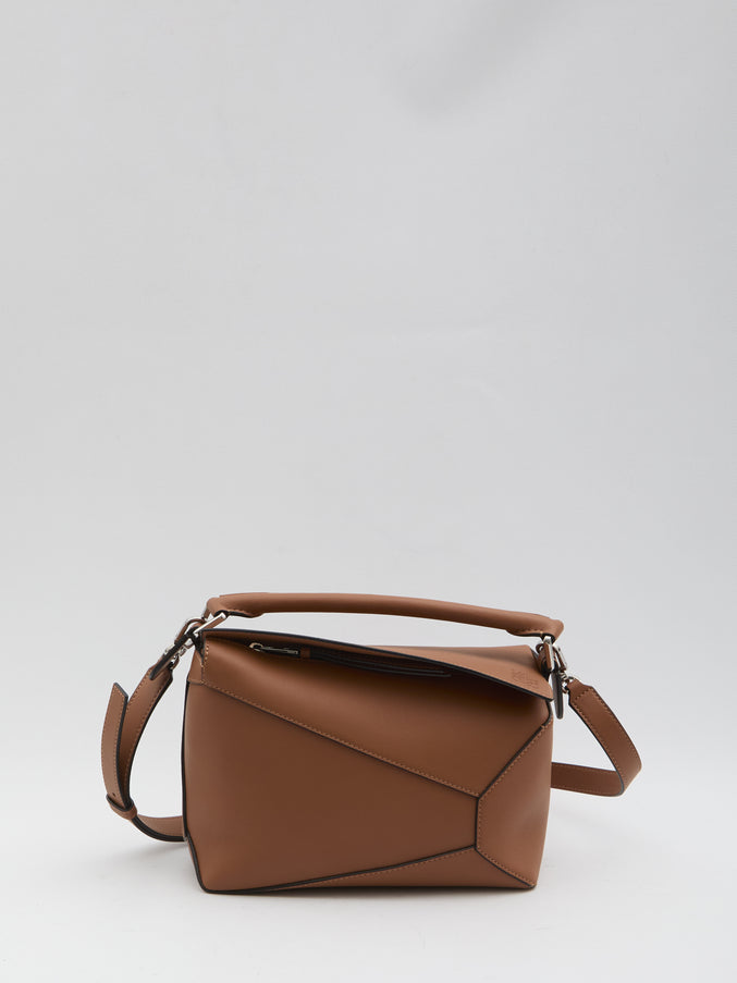 Loewe Puzzle Edge Small Bag QT Brown