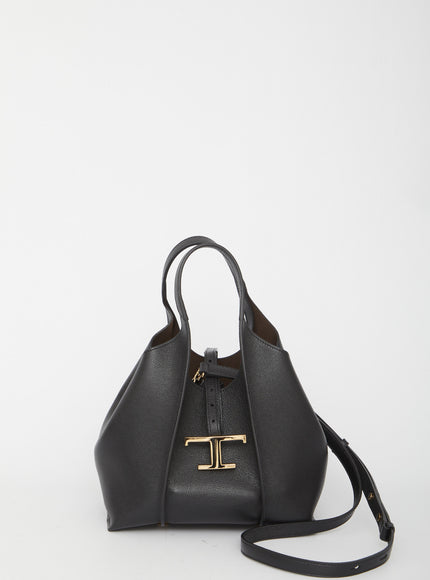 Tod's T Timeless Mini Shopping Bag QT Black
