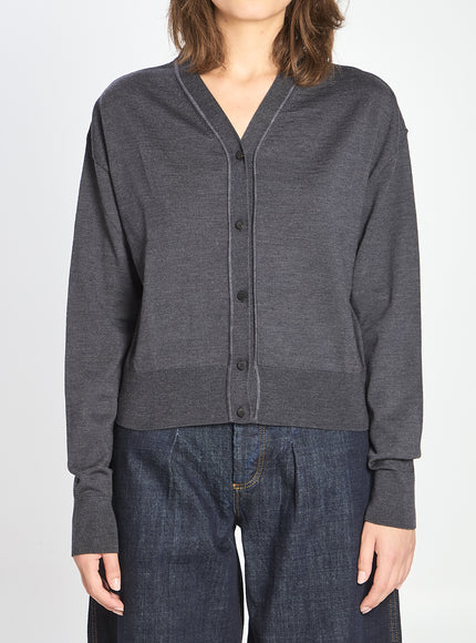 Jacquemus Brode Cardigan Grey