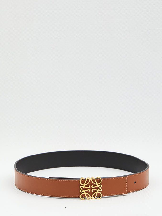 Loewe Reversible Anagram Belt Brown