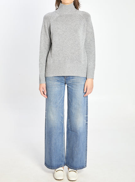 Allude Turtleneck In Wool And Cashmere