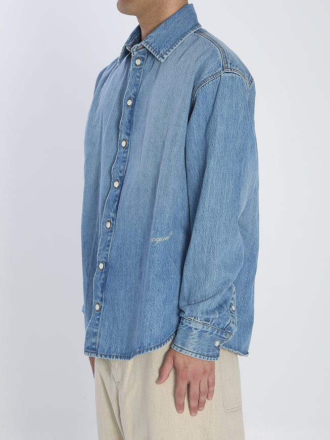 Jacquemus De-nimes Simon Denim Shirt