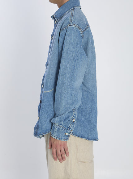 Jacquemus De-nimes Simon Denim Shirt