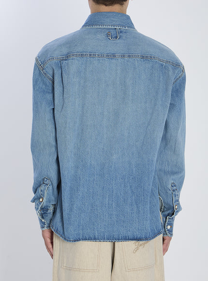 Jacquemus De-nimes Simon Denim Shirt