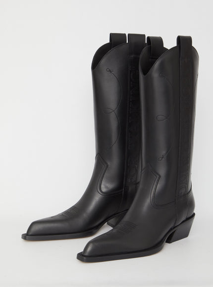 Off White "for Walking" Texan Boots