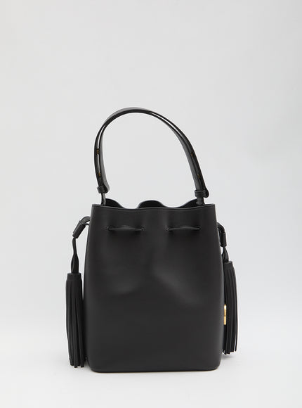 Valentino Garavani Drawstring Bucket Bag QT Black