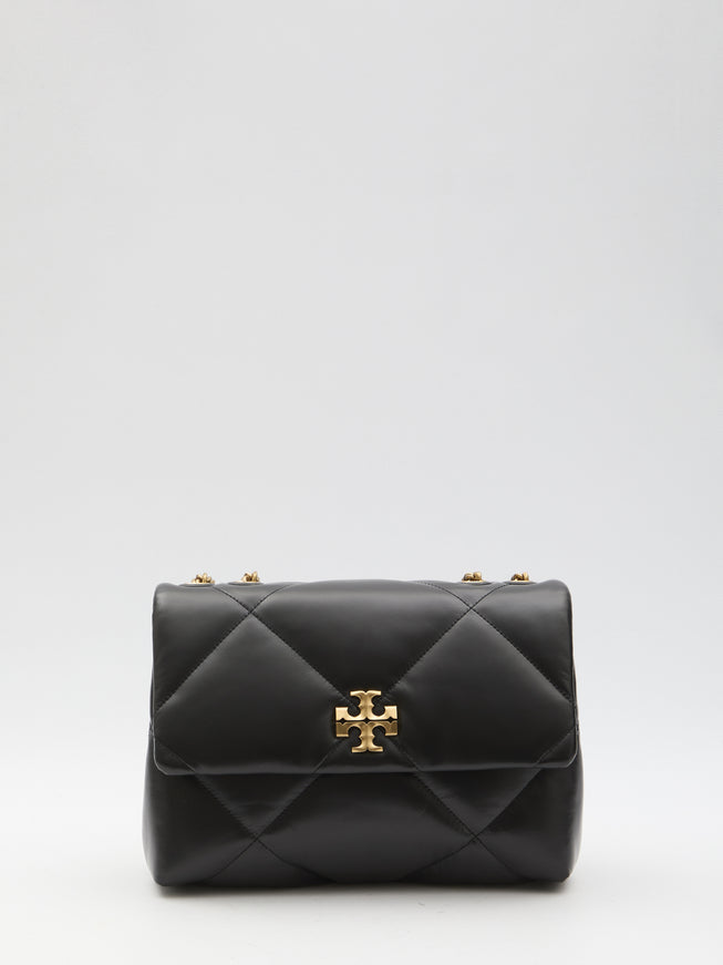 Tory Burch Kira Diamond Quilt Convertible Bag QT Black