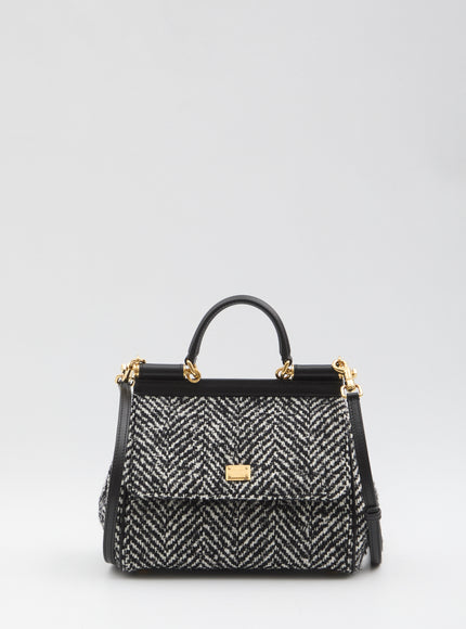 Dolce & Gabbana Miss Sicily Bag Medium QT Black