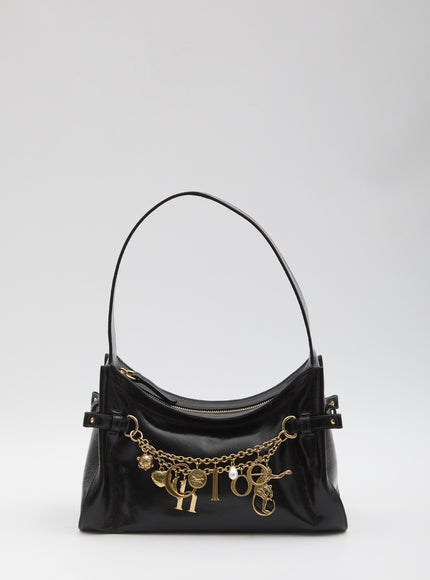 Chloe Hobo Charms Bag QT Black