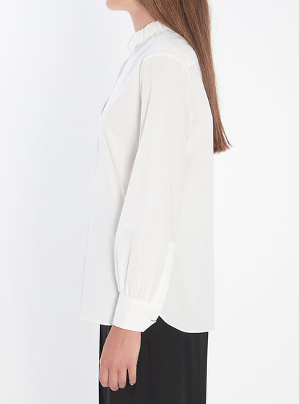 Saint Laurent Shirt In Cotton Poplin