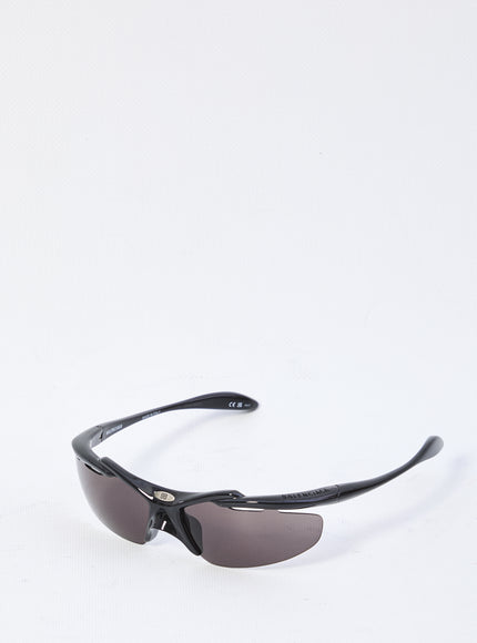 Balenciaga Turbo D-frame Sunglasses QT Black