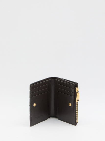 Bottega Veneta Intrecciato Bi-fold Small Brown