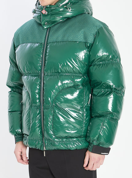 Casablanca Puffer Jacket In Nylon