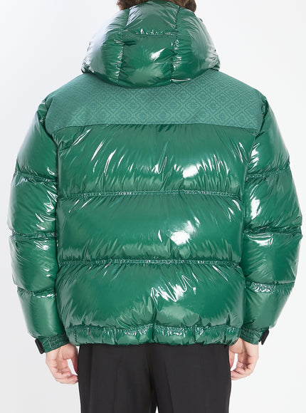 Casablanca Puffer Jacket In Nylon