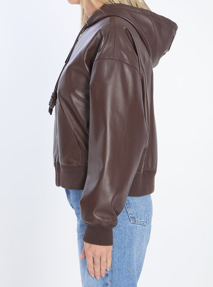 Loewe Flamenco Bomber Jacket Nappa Leather
