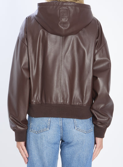 Loewe Flamenco Bomber Jacket Nappa Leather