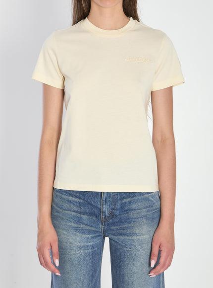 Moncler Beaded Logo T-shirt White