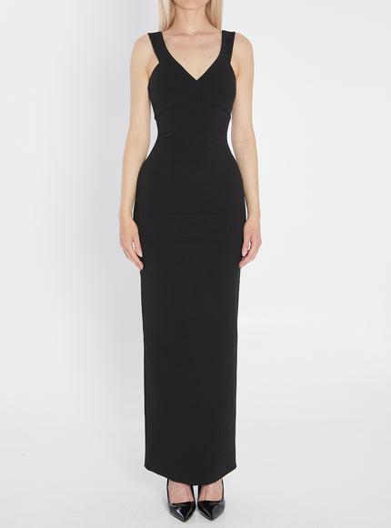 Solace London Nalani Maxi Dress Black