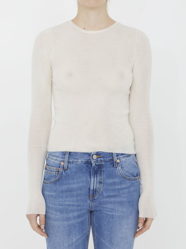 Gucci Ultra-fine Wool Jumper White