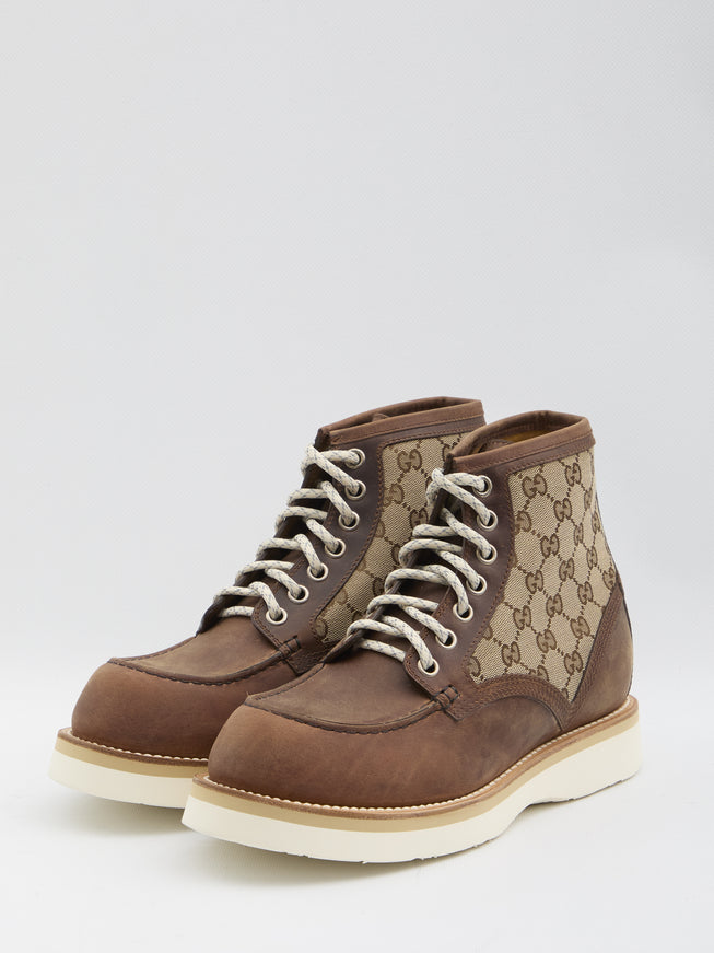Gucci Gg Ankle Boots