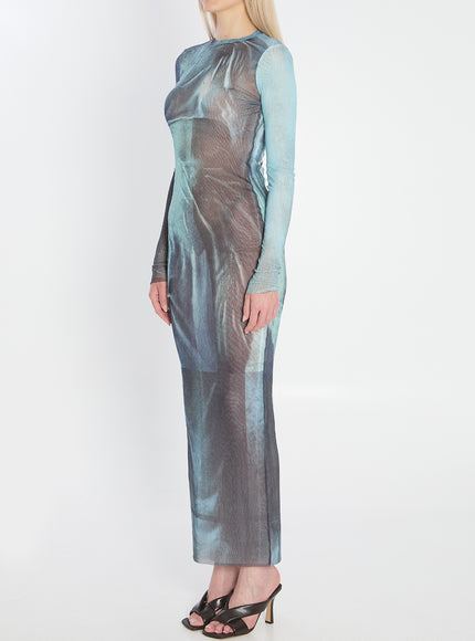Jean Paul Gaultier Water Long Dress