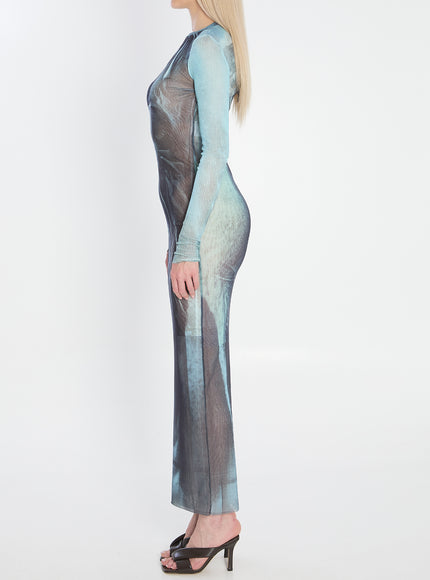 Jean Paul Gaultier Water Long Dress