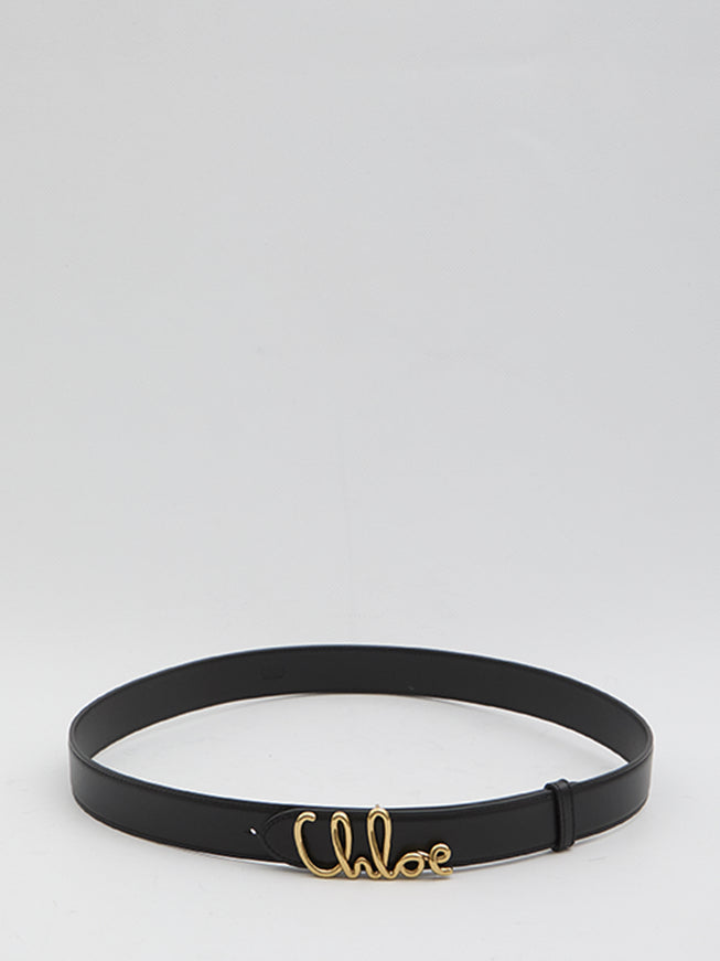 Chloe Chloé Iconic Belt Black