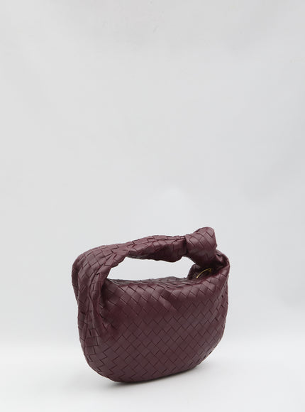 Bottega Veneta Teen Jodie Bag In Burgundy