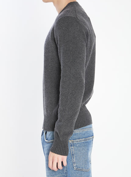 Ami Paris Ami De Coeur Crewneck Sweater